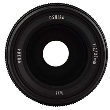 Oshiro 35mm f/2 Prime Lens for Sony E-Mount Cameras