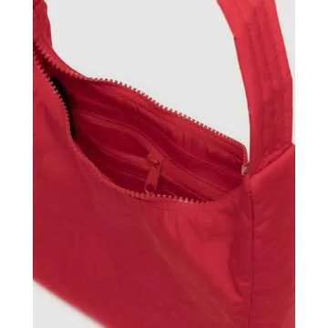 BAGGU Mini Nylon Shoulder Bag - Candy Apple Red