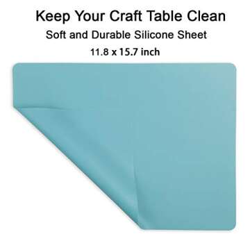 Booshow Tray Mold Geode Agate XL Silicone Tray Mold & Gold Handles with A3 Extra Large Silicone Sheet for DIY Crafts, Epoxy Resin Casting Molds for Making Faux Agate Tray,Serving Board