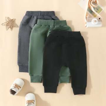 Comfy Baby Pants for Infants Ideal for Everyday Wear