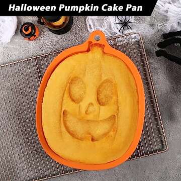 Kamehame Halloween Pumpkin Cake Pan for Festive Baking