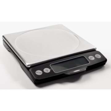 OXO Good Grips 11 Pound Food Scale with Pull-Out Display, Stainless Steel