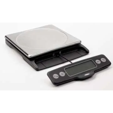 OXO Good Grips 11 Pound Food Scale with Pull-Out Display, Stainless Steel