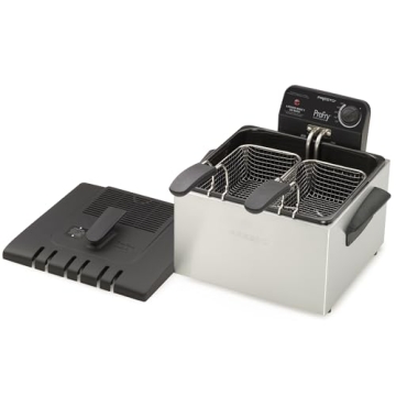 Presto 05466 Deep Fryer Dual Basket Stainless Steel