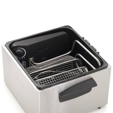 Presto 05466 Deep Fryer Dual Basket Stainless Steel