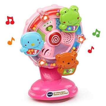 VTech Lil' Critters Spin and Discover Ferris Wheels, Pink