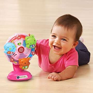 VTech Lil' Critters Spin and Discover Ferris Wheels, Pink
