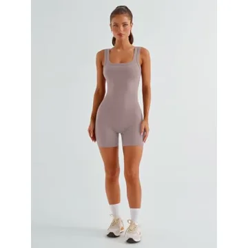 AUTOMET Women's Sexy Bodysuit for Summer Fashion and Workouts