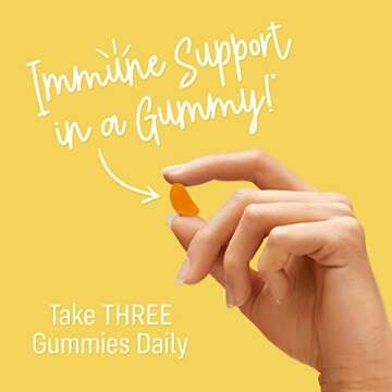 Smart for Life Vitamin C Gummies - Plant-Based Vegan Vitamin C Gummies Natural Orange Flavor - Immune Support Gummies for Adults and Kids - Non-GMO - Dietary Supplement - 60 Count