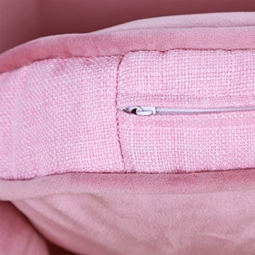 Stylish Velvet Pet Sofa Bed with Washable Cushion