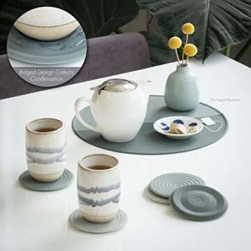 Degrē Coasters XL - Stylish, Durable, and Easy to Clean