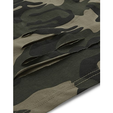 Stylish SweatyRocks Women's Distressed Crop Top For Summer