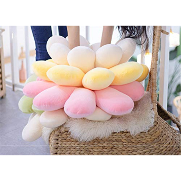 Skyseen Daisy Flower Floor Pillow for Home Comfort