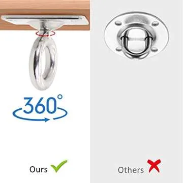 Sensory Swing for Kids Indoor with Special Needs (Hardware Included), 360° Rotation Indoor Therapy Swing for Kids with Autism, ADHD, Aspergers, Sensory Integration (Sky Blue)