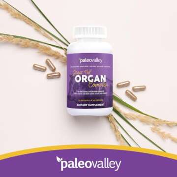 Paleovalley Grass Fed Organ Complex for Energy Boost