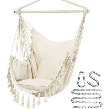 Y-Stop Hammock Chair: Outdoor Hanging Swing