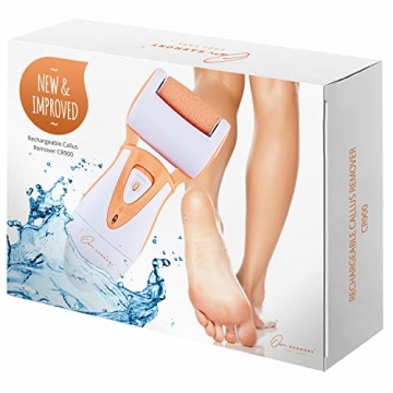 Rechargeable Callus Remover for Feet: Professional Electric Feet Sander for Women by Own Harmony - E...