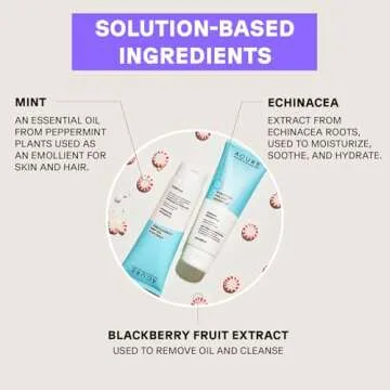 Acure Vivacious Volume Conditioner | Mint & Echinacea Volume Regimen: Lift and Nourish Fine, Fragile Hair for Fullness and Body, 8 Fl Oz