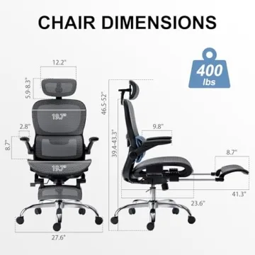 Ergonomic Office Chair with Tilt Function - Comfort Guaranteed
