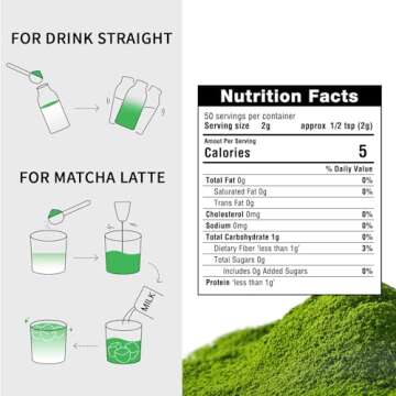 Organic Ceremonial Matcha Green Tea Powder Premium 100g