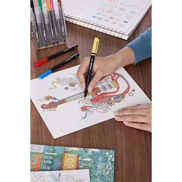 SHARPIE Art Pens, Fine Point, Colors may vary, Hard Case, 8 Pack (1982056)