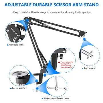 Professional Streaming Video Lighting Kit for Zoom Calls