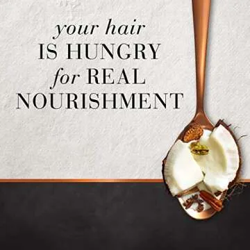 Sulfate Free Shampoo, Dye Free Nourishing Treatment, Coconut and Chai Spice, Hair Food, 17.9 FL OZ