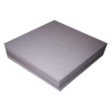 Tear & Wash Away - Machine Embroidery Stabilizer Backing 100 Precut Sheets- Medium Weight 2.0oz. - 8"x8" - Fits 4x4 Hoops