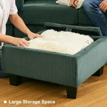 Belffin Stylish Modular Sectional Sofa with Storage