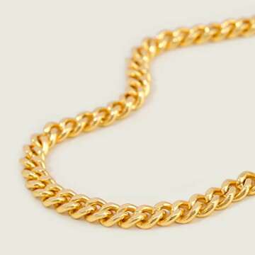 MEVECCO Gold Dainty Cuba Link Chunky Chain Bracelets,18K Gold Plated Simple Wide Cuban Curb Chain Oval Handmade Cute Emboss Spiral Chunky Rolo Paperclip Chain Diamond Cut Dainty Bracelet for Women