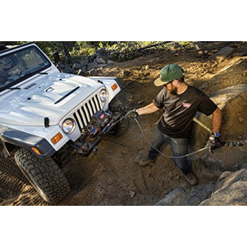 WARN 96810 VR10 Electric Winch with Steel Cable, 10000 lb