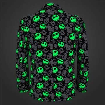 Disney Nightmare Before Christmas Glow in Dark Costume