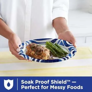 Dixie Ultra Large Paper Plates, 100 Count, 10 Inch