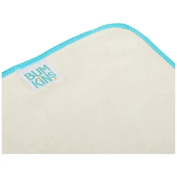 Bumkins Reusable Eco-Friendly Flannel Baby Wipes 12-Pack