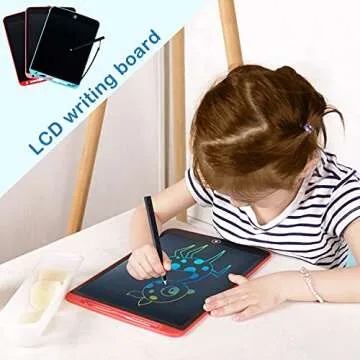 10 Inch LCD Writing Tablet for Kids - Doodle Art Fun