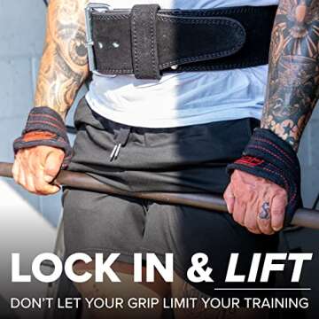 SERIOUS STEEL FITNESS Figure 8 Deadlifting Straps (70 Centimeters)