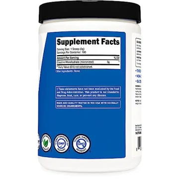 Nutricost Creatine Monohydrate Micronized Powder 500G
