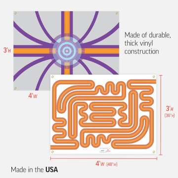 OPTP SenMoCOR System: Includes One Laser Headlamp, One Laser Target Maze Poster, and One Laser Target Cross Poster for Sensory Motor Control Testing and Treatment