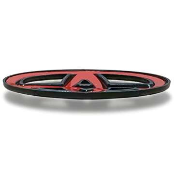 Toyota Steering Wheel Emblem Overlay - Universal Fit - Matte Black