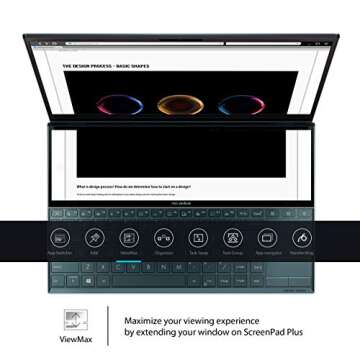 ASUS ZenBook Duo UX481 14" Touchscreen i7 Laptop with Dual-Screen