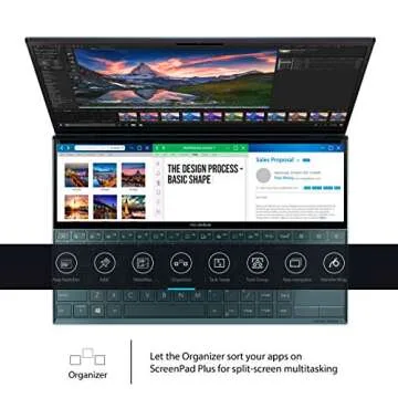 ASUS ZenBook Duo UX481 14" Touchscreen i7 Laptop with Dual-Screen