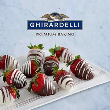 Ghirardelli Chocolate Company Milk Chocolate Flavored Melting Wafers, 10 oz Bag (6 pack)
