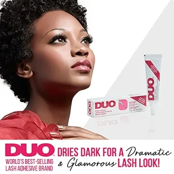 DUO Dark Tone Strip Lash Adhesive 0.5 oz, 2-Pack