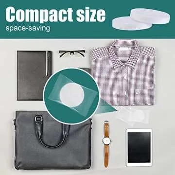 MCPINKY Compressed Towel Tablets, 42PCS Compressed Travel Towels Disposable Portable Magic Towels for Camping Hiking Face Washing Toilet and Outdoor Activities