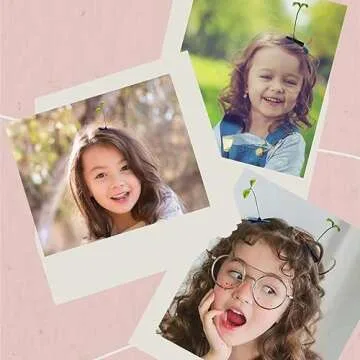 50pcs Bean Sprout Hair Clips Little Grasst Hairpins Funny Barrette Headwear Hair Accessories for Women Kids Girls Lady Home School Party Headwear