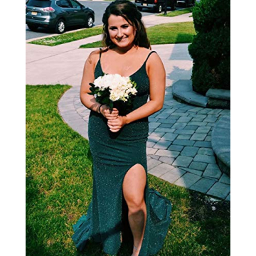 Grape Glitter Prom Dresses for Women - Custom Size Available