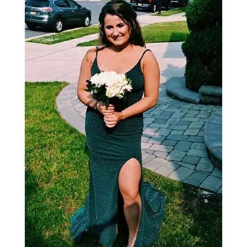 Grape Glitter Prom Dresses for Women - Custom Size Available