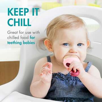 Boon PULP Easy Grip Frozen Food Feeder & Teething Toy