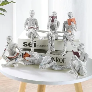 Women Thinker Statue - Modern Home Decor Sculpture