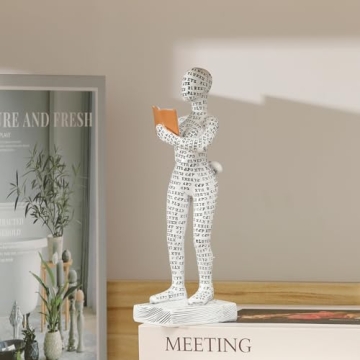 Women Thinker Statue - Modern Home Decor Sculpture